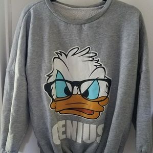 Gray Genius Crew Neck